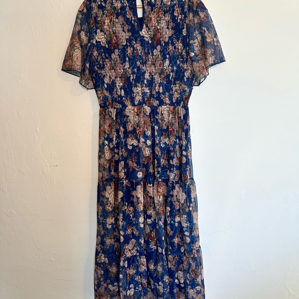 Baltic Born blue floral dress - Picture 6 of 11